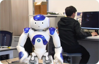 Фото с роботом