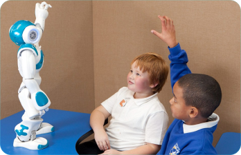 Фото с роботом